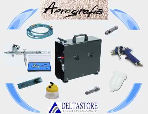 Kit completo aerografia - kit,