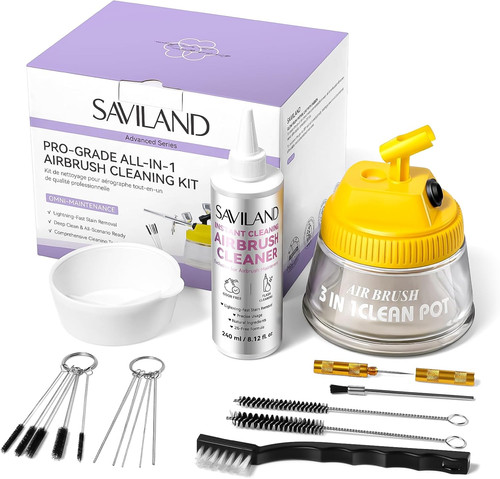 Kit completo aerografo 240ml - completo, aerografo:
