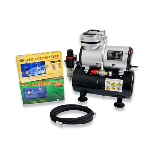 Kit aerografo compressore - kit,