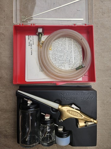 Set kit aerografo vintage